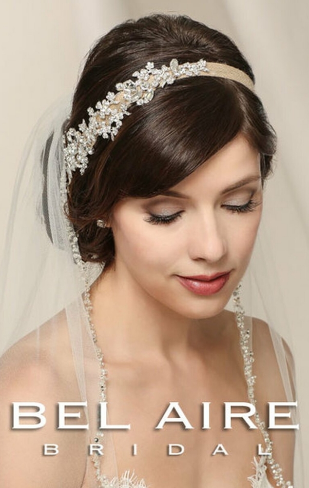 Bel Aire Bridal headband 6548